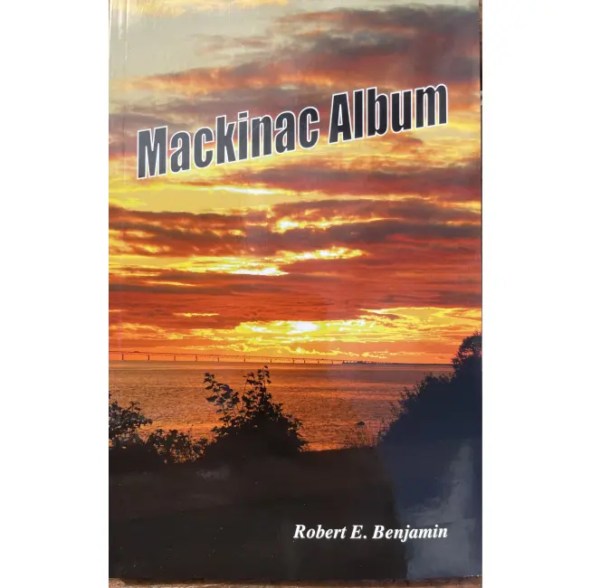 A book cover with an image of the sunset.